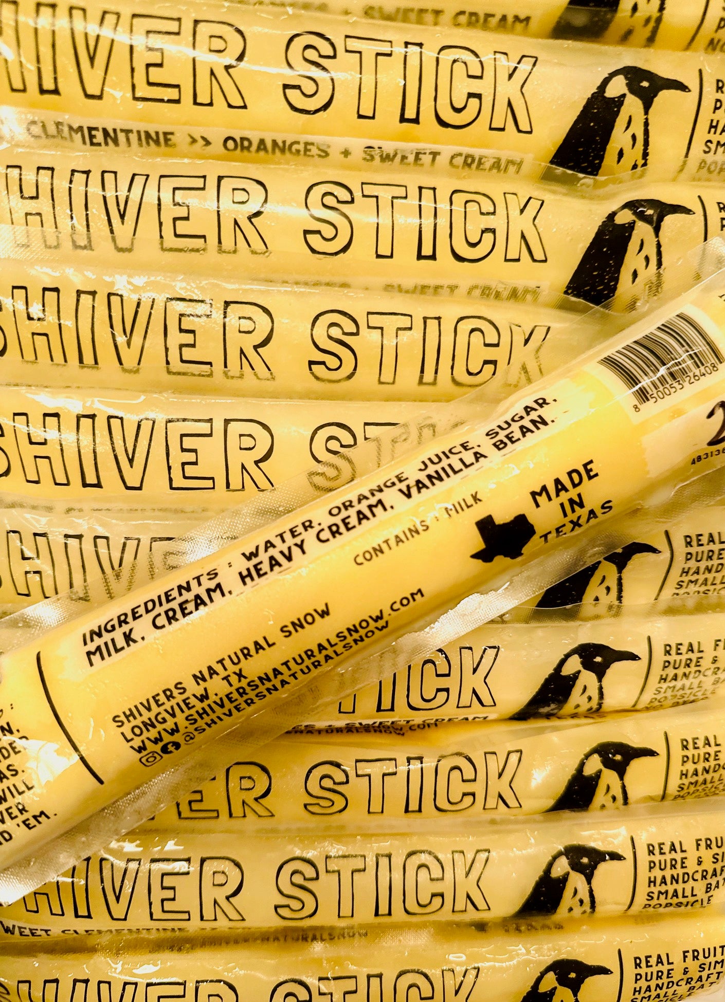 Sweet Clementine Shiver Sticks